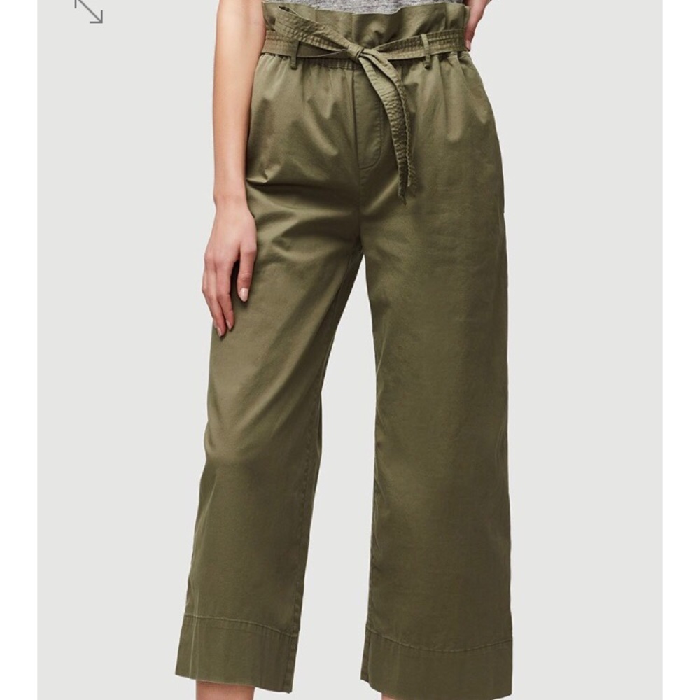 NWT FRAME Denim Paper Bag Trouser Size S